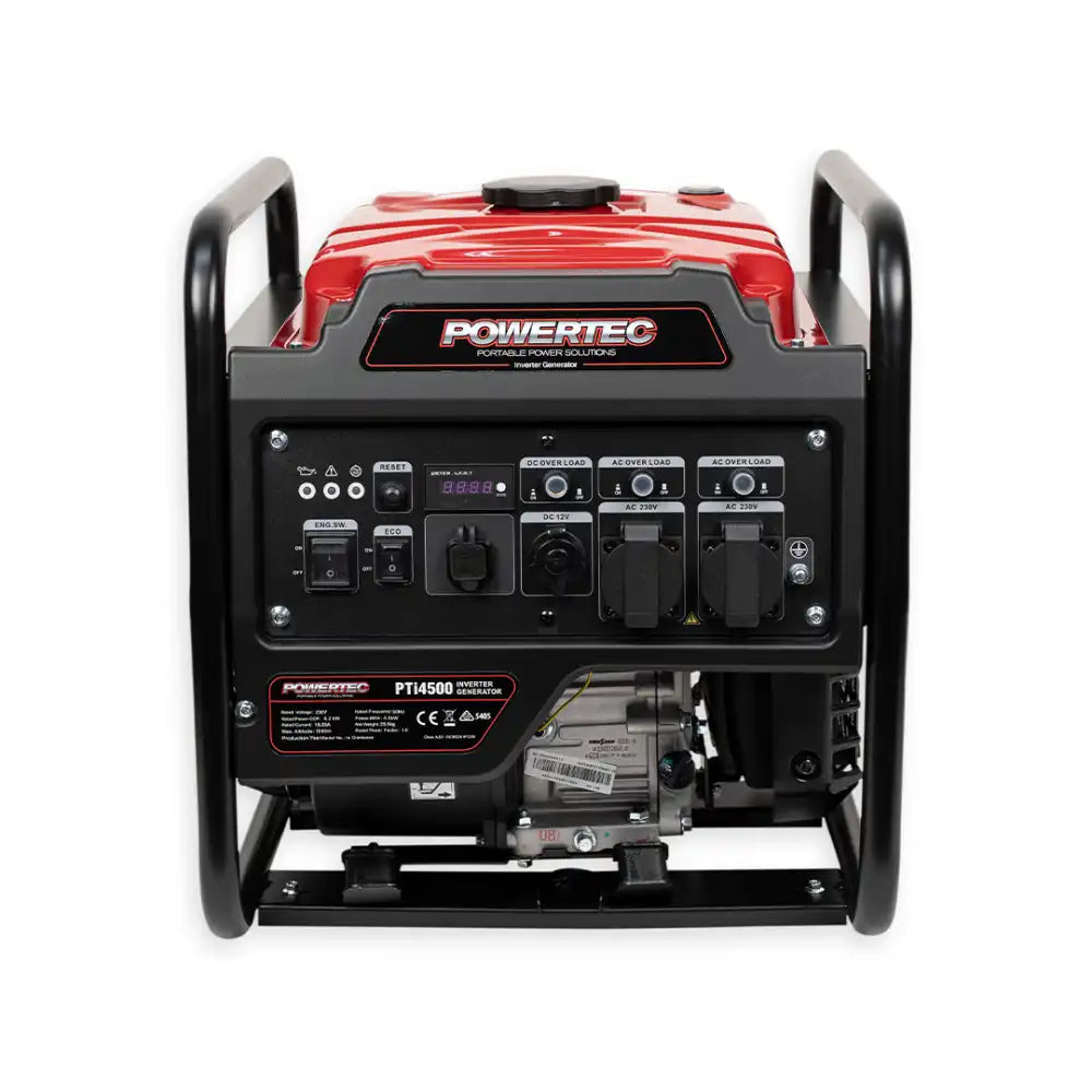 Powertec PTi4500 4500W/5.7kVA Inverter Generator — Trade Roots NZ