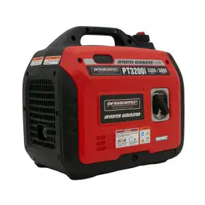 Powertec PT3200i 3300W/4.2kVA Silenced Inverter Generator — Trade Roots NZ