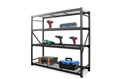 Heavy Duty Industrial Steel Shelving Unit 600kg Per Shelf — TradeRoots NZ