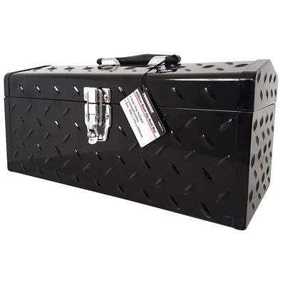 Powerbuilt 16" Hip Roof Steel Portable Tool Box