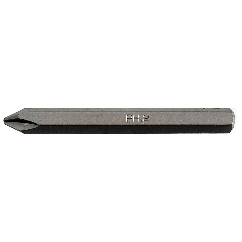 Powerbuilt 80mm x 5/16" #2 Philips Impact Bit Ex WBT0436