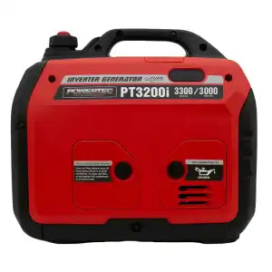 Powertec PT3200i 3300W/4.2kVA Silenced Inverter Generator — Trade Roots NZ