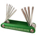 Non Branded WHS9009H 10pc Folding Star/Torx Key Set — TradeRoots NZ