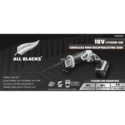 NZ Rugby ALL BLACKS 18V Lithium-Ion Cordless Mini