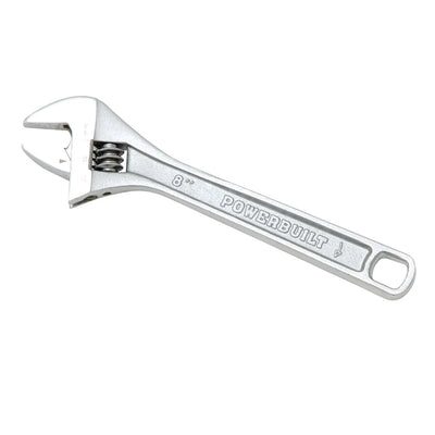 Powerbuilt 200mm/8” Adjustable Wrench