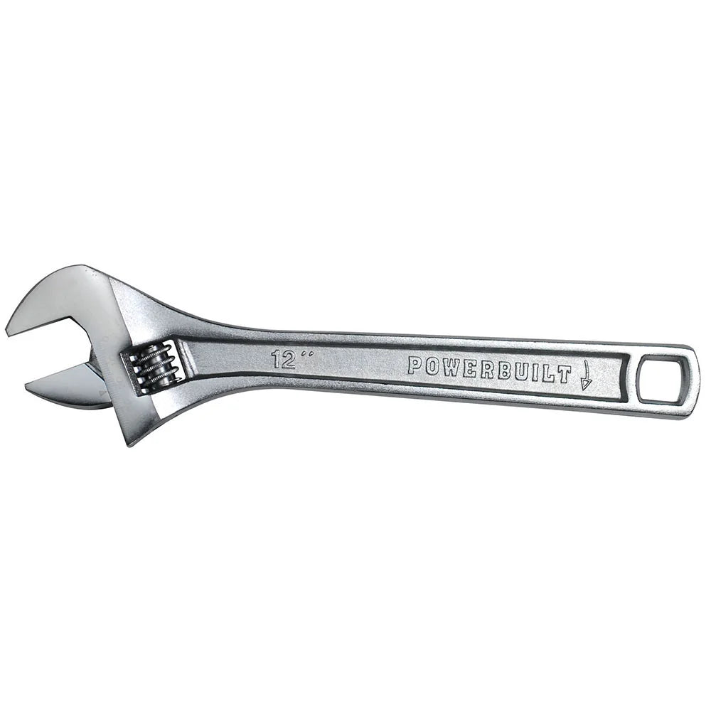 Powerbuilt 644043HS 300mm/12in Adjustable Wrench — TradeRoots NZ