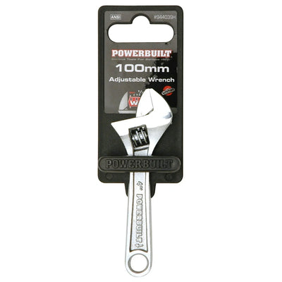 Powerbuilt 100mm/4" Adjustable Wrench