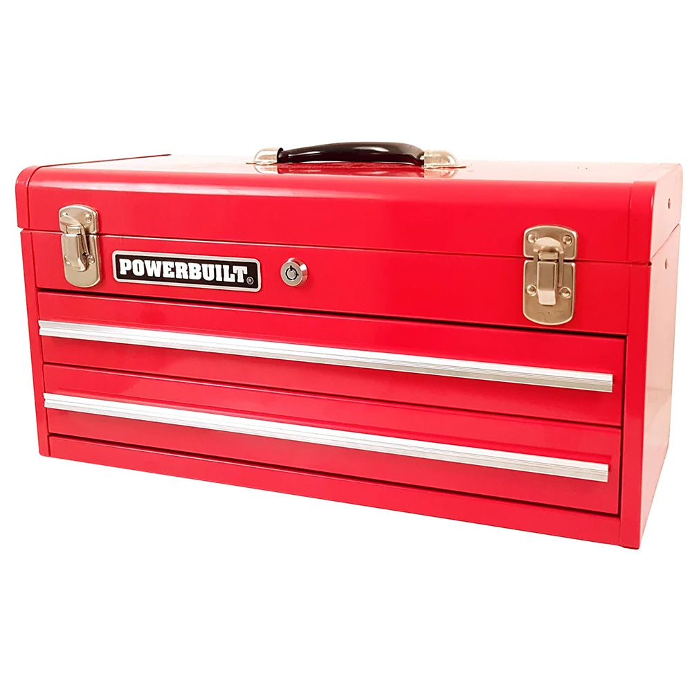 Powerbuilt RMS6126 20 Steel Portable Toolbox -- TradeRoots NZ