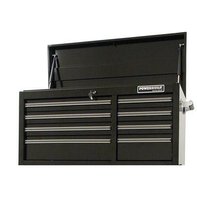 Powerbuilt 41" 8 Drawer Large Tool Chest - Racing Black