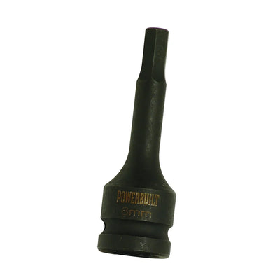 Powerbuilt 1/2" Dr x 19mm Male Hex Long Series Impact