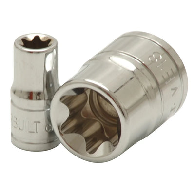 Powerbuilt 3/8" Dr x E18 Female Torx E Socket