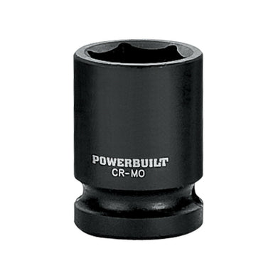 Powerbuilt 1/2" Dr x 22mm Impact Socket