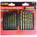 Team Mechanix 13pc Titanium Coated Drill Bit Set