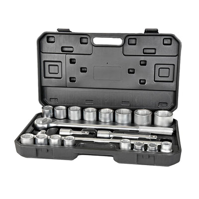 Trades Pro 3/4Dr 21pc Metric Socket Set