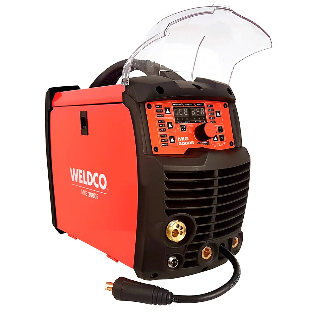Weldco MIG200DS Welding Machine 200 MIG/MMA/TIG — TradeRoots NZ