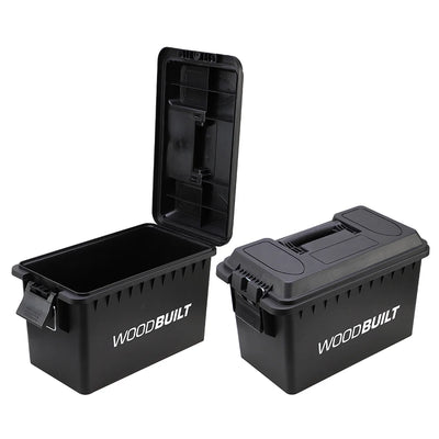 Woodbuilt Utility Field Box Black Large 16.5L
